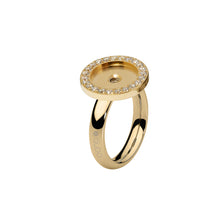 Load image into Gallery viewer, QUDO INTERCHANGEABLE BASE RING PORTOFINO - GOLD