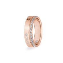Load image into Gallery viewer, QUDO INTERCHANGEABLE BASE RING SAN REMO - ROSE GOLD