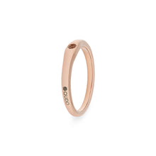 Load image into Gallery viewer, QUDO INTERCHANGEABLE BASE RING FINE - ROSE GOLD