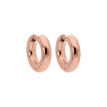 Load image into Gallery viewer, QUDO INTERCHANGEABLE HOOPS - ANETO - ROSE GOLD PLATED