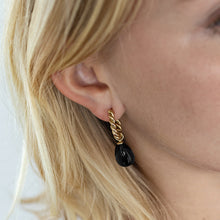 Load image into Gallery viewer, QUDO INTERCHANGEABLE HOOPS - CANETRA - ROSE GOLD PLATED