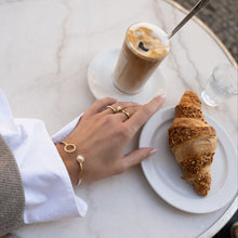 Load image into Gallery viewer, QUDO BRACELET - CASSINE - GOLD PLATED S/STEEL