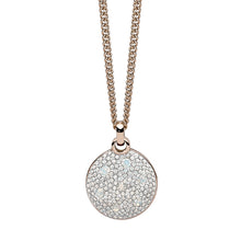 Load image into Gallery viewer, QUDO NECKLACE - LEVANTO - ROSE GOLD PLATED S/STEEL