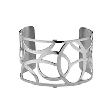 Load image into Gallery viewer, QUDO MY BANGLES - FLUID WIDE - STAINLESS STEEL
