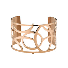 Load image into Gallery viewer, QUDO MY BANGLES - FLUID WIDE - ROSE GOLD