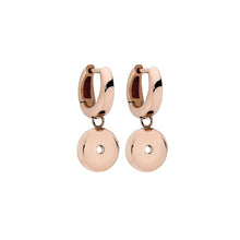 Load image into Gallery viewer, QUDO INTERCHANGEABLE DROP EARRINGS - ROSE GOLD