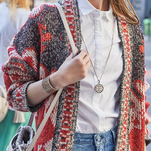 Load image into Gallery viewer, QUDO MY BANGLES - PEBBLE WIDE - ROSE GOLD