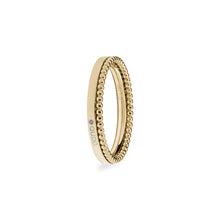 Load image into Gallery viewer, QUDO INTERCHANGEABLE PUNTO SPACER RING - GOLD PLATED
