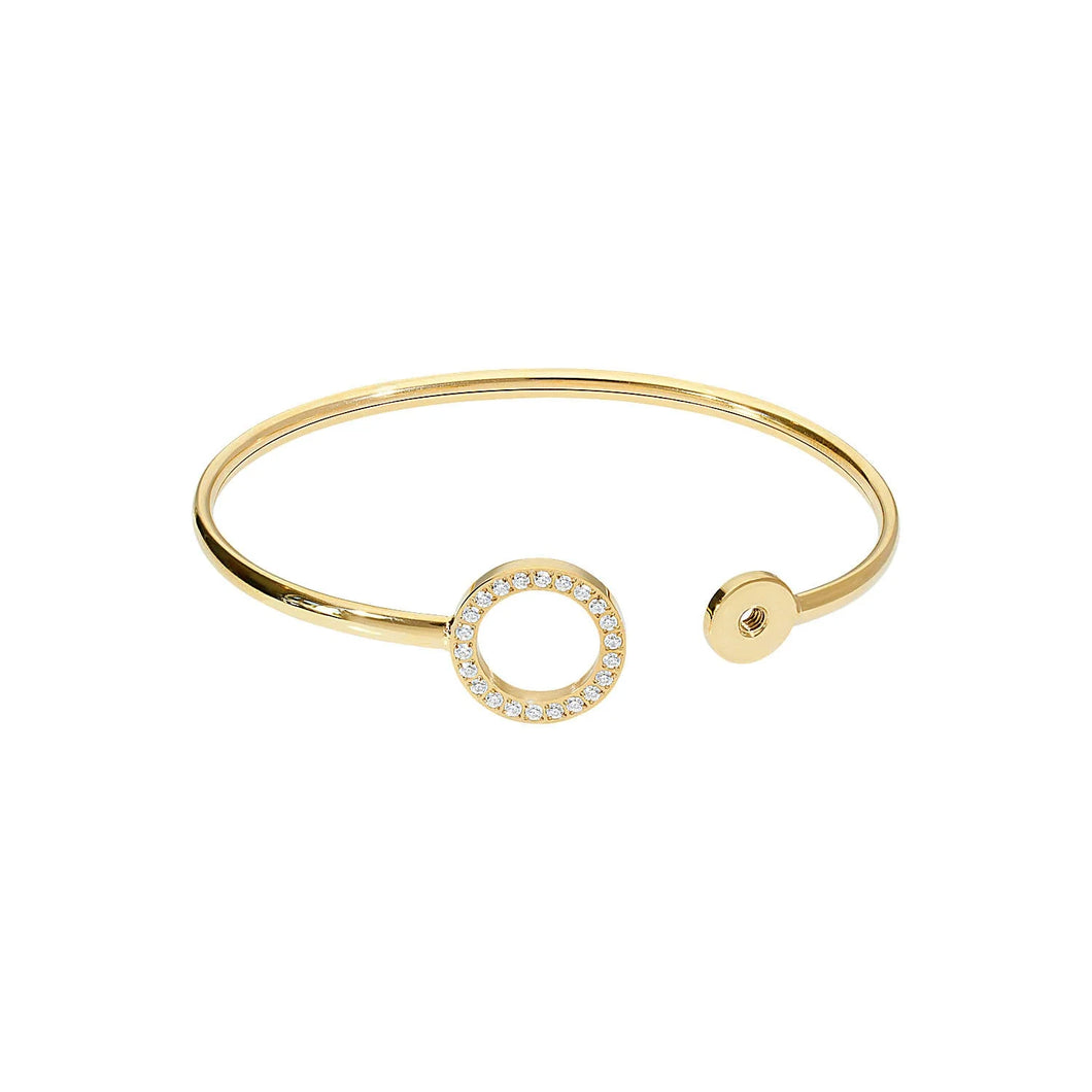 QUDO BRACELET - CASSINE - GOLD PLATED S/STEEL