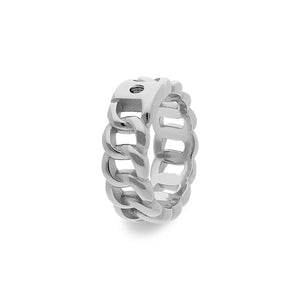 QUDO INTERCHANGEABLE BASE RING LIBERI - STAINLESS STEEL