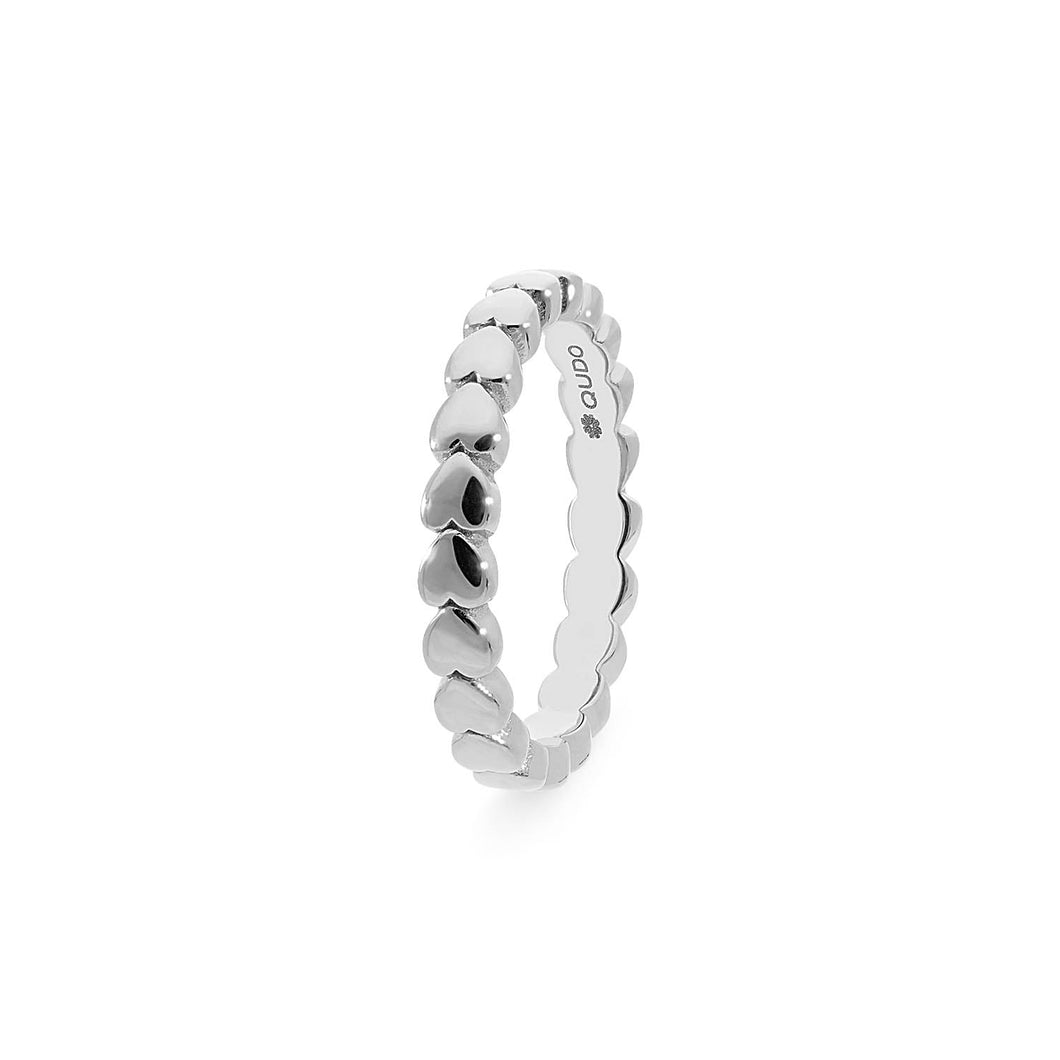 QUDO INTERCHANGEABLE SPACER RING CALVISI - STAINLESS STEEL