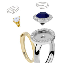 Load image into Gallery viewer, QUDO INTERCHANGEABLE BASE RING FINE - GOLD
