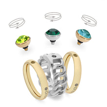 Load image into Gallery viewer, bottone 10mm tops, base rings, Liberi base ring
