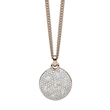 Load image into Gallery viewer, QUDO NECKLACE - LEVANTO - ROSE GOLD PLATED S/STEEL
