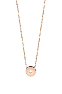 QUDO INTERCHANGEABLE SEZZE NECKLACE - ROSE GOLD PLATED
