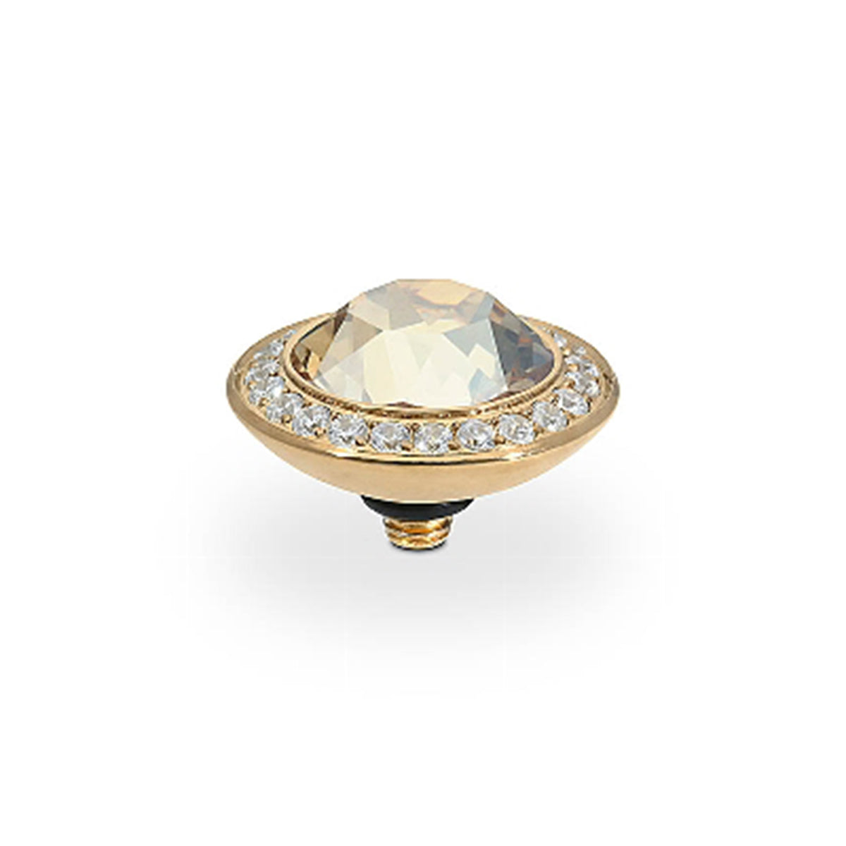 Amazon.com: QUDO FIRENZE RING - GOLD (Aquamarine, 5