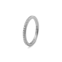 Load image into Gallery viewer, QUDO INTERCHANGEABLE ETERNITY SPACER RING -  STAINLESS STEEL
