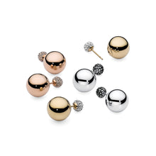 Load image into Gallery viewer, QUDO EARRINGS - ASTI - ROSE GOLD PLATED S/STEEL
