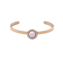 Load image into Gallery viewer, QUDO INTERCHANGEABLE BANGLE - ROSE GOLD PLATED S/STEEL
