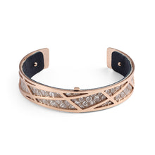 Load image into Gallery viewer, QUDO MY BANGLES - ZINCATO INSERT NARROW - LEATHER
