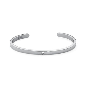 QUDO INTERCHANGEABLE BANGLE - STAINLESS STEEL
