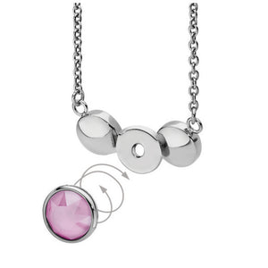 QUDO INTERCHANGEABLE NECKLACE - STAINLESS STEEL