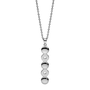 QUDO INTERCHANGEABLE DROP NECKLACE - STAINLESS STEEL